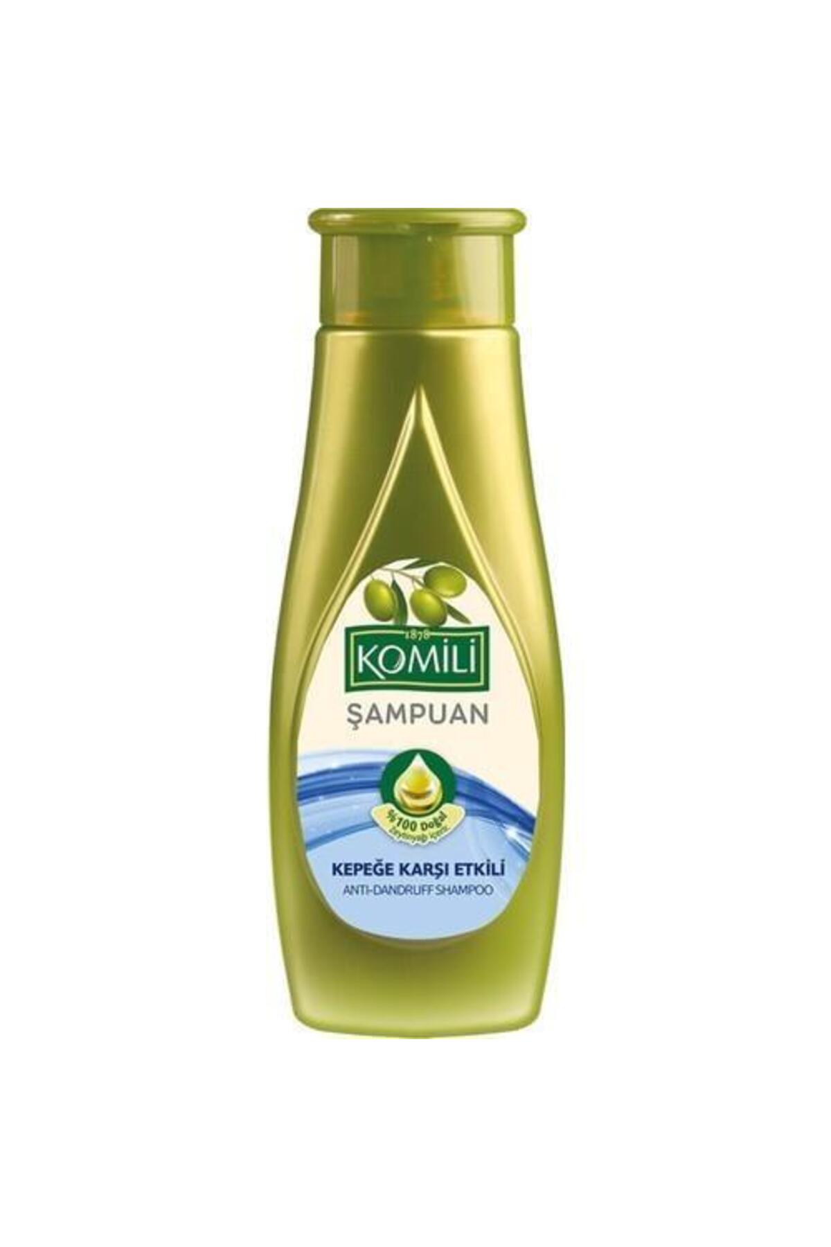 KOMİLİ  YENİ ZEYTİNYAĞLI KEPEKLİ SAÇLAR İÇİN ŞAMPUAN 500ML-