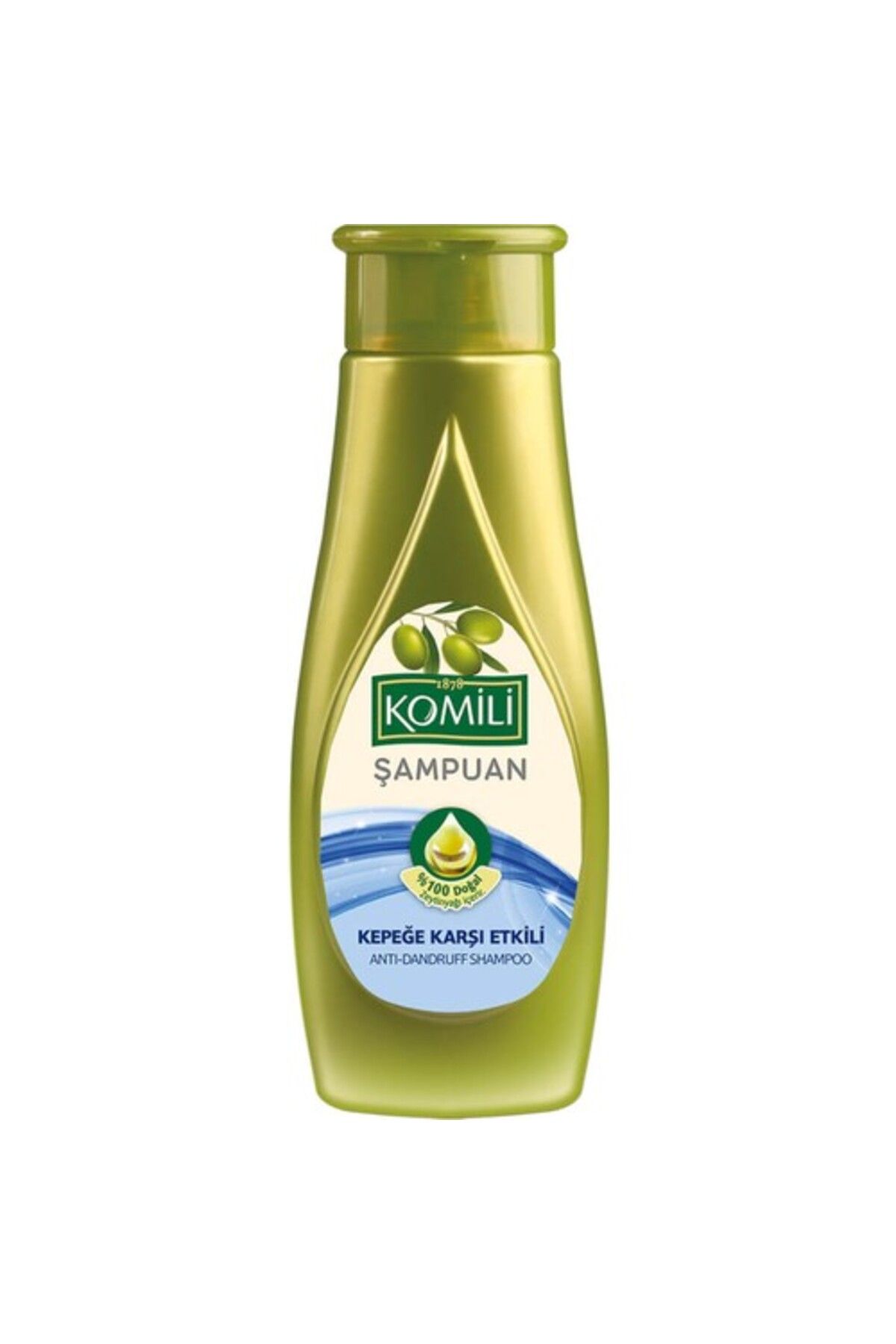 KOMİLİ  YENİ ZEYTİNYAĞLI NORMAL SAÇLAR İÇİN ŞAMPUAN 500ML-