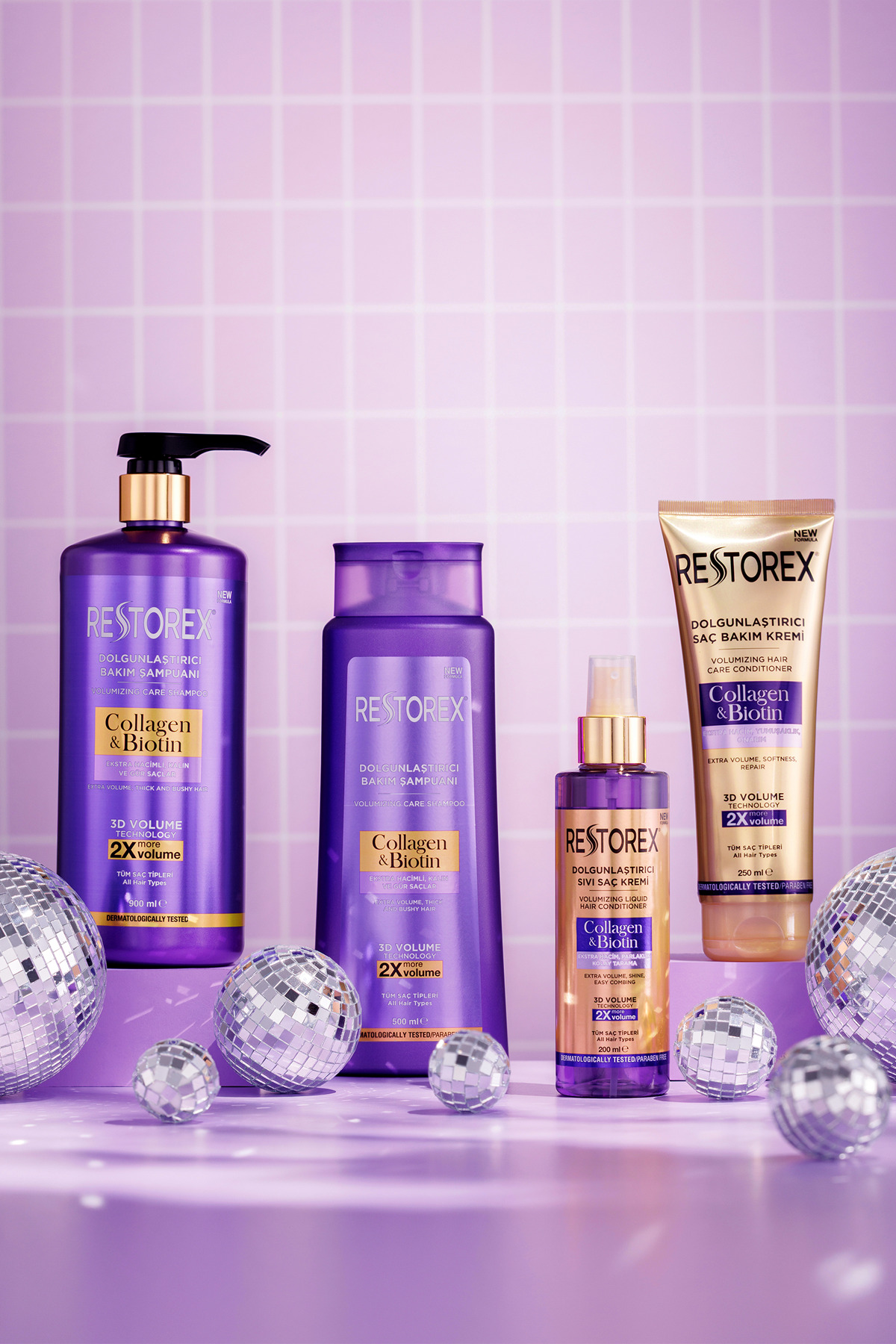 RESTOREX COLLAGEN & BİOTİN ŞAMPUANI 500 ML-
