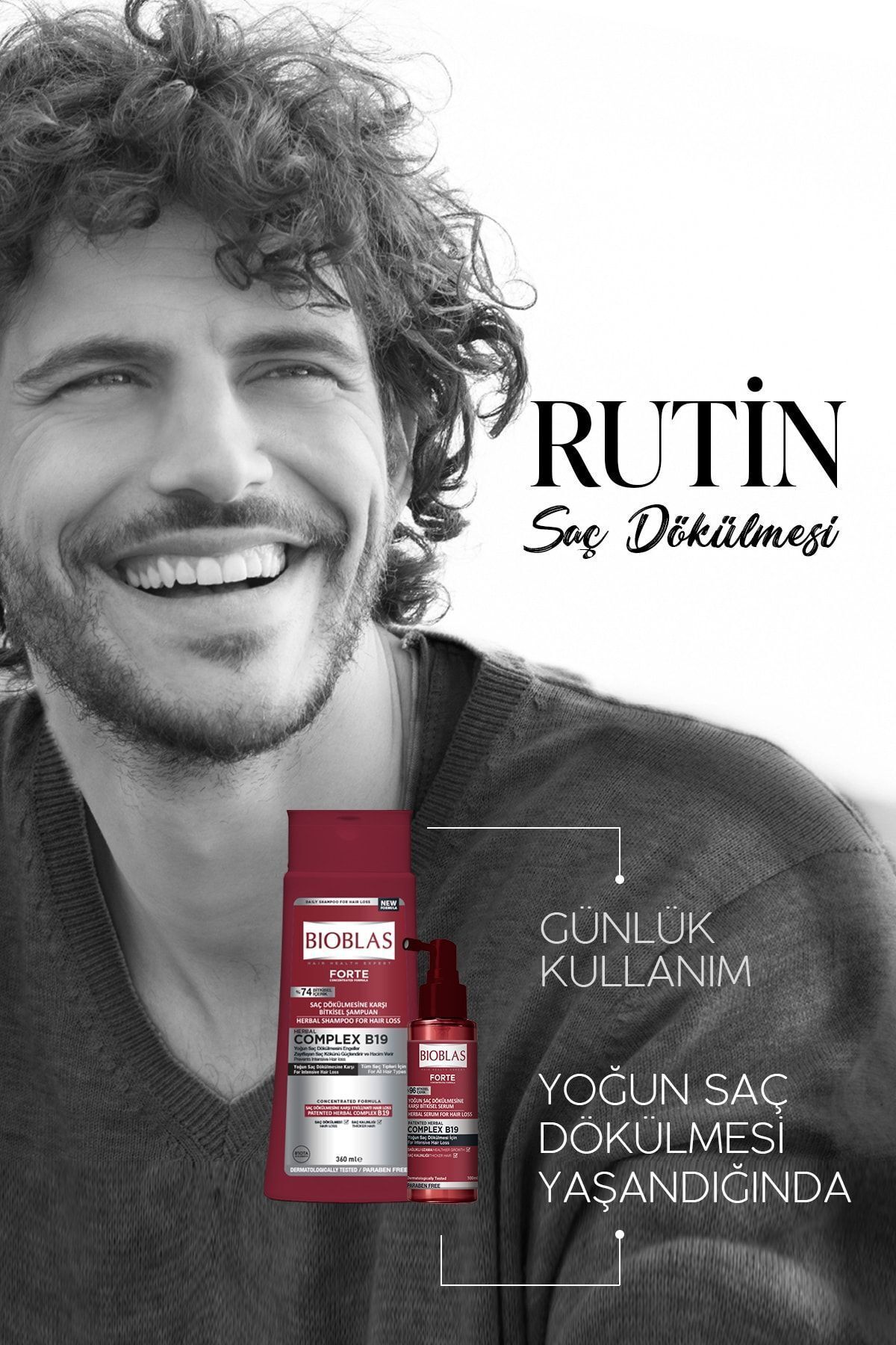 BİOBLAS FORTE DÖKÜLME ÖNLEYİCİ ŞAMPUAN 360 ML-