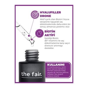 THE FAİR TARGETED BİOTİN  %1 HYALUFİLLER DRONE +B SAÇ SERUMU 50ML-