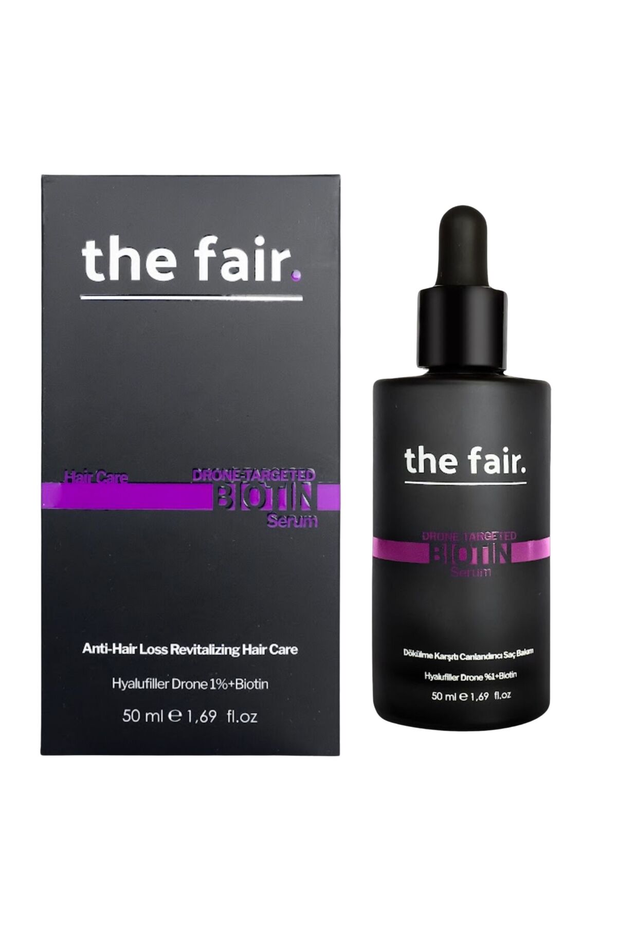 THE FAİR TARGETED BİOTİN  %1 HYALUFİLLER DRONE +B SAÇ SERUMU 50ML-