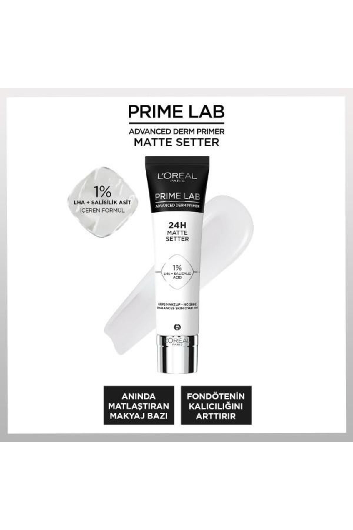 LOREAL  PARİS PRİME LAB MATTE SETTER MATLAŞTIRICI BAZ 30ML-