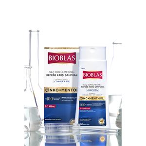 BİOBLAS 2Sİ 1 ARADA ÇİNKO VE MENTOL ŞAMPUAN 360ML-