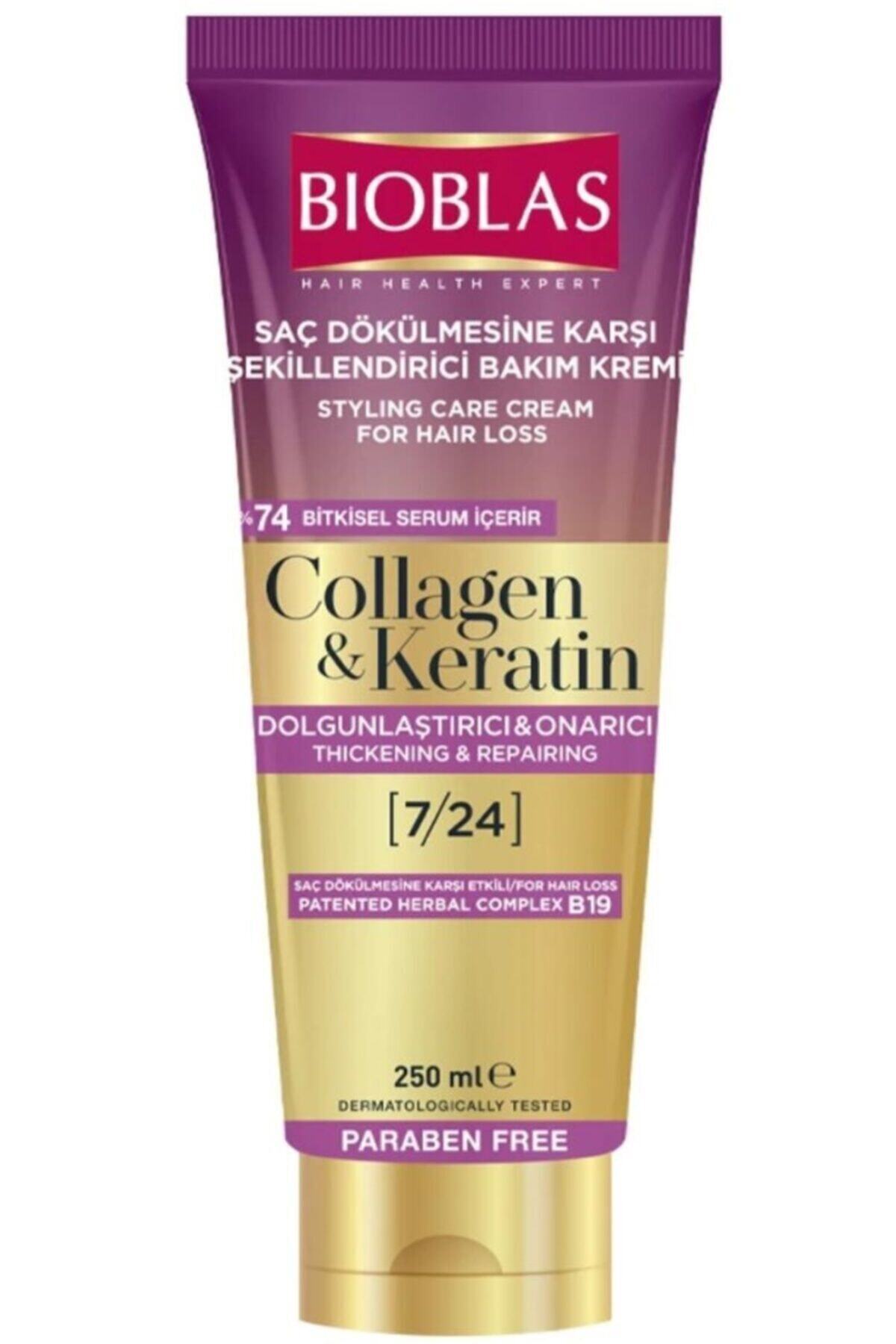 BİOBLAS SAÇ DÖKÜLMESİNE KARŞI ŞEKİLLENDİRİCİ BAKIM KREMİ 250ML-