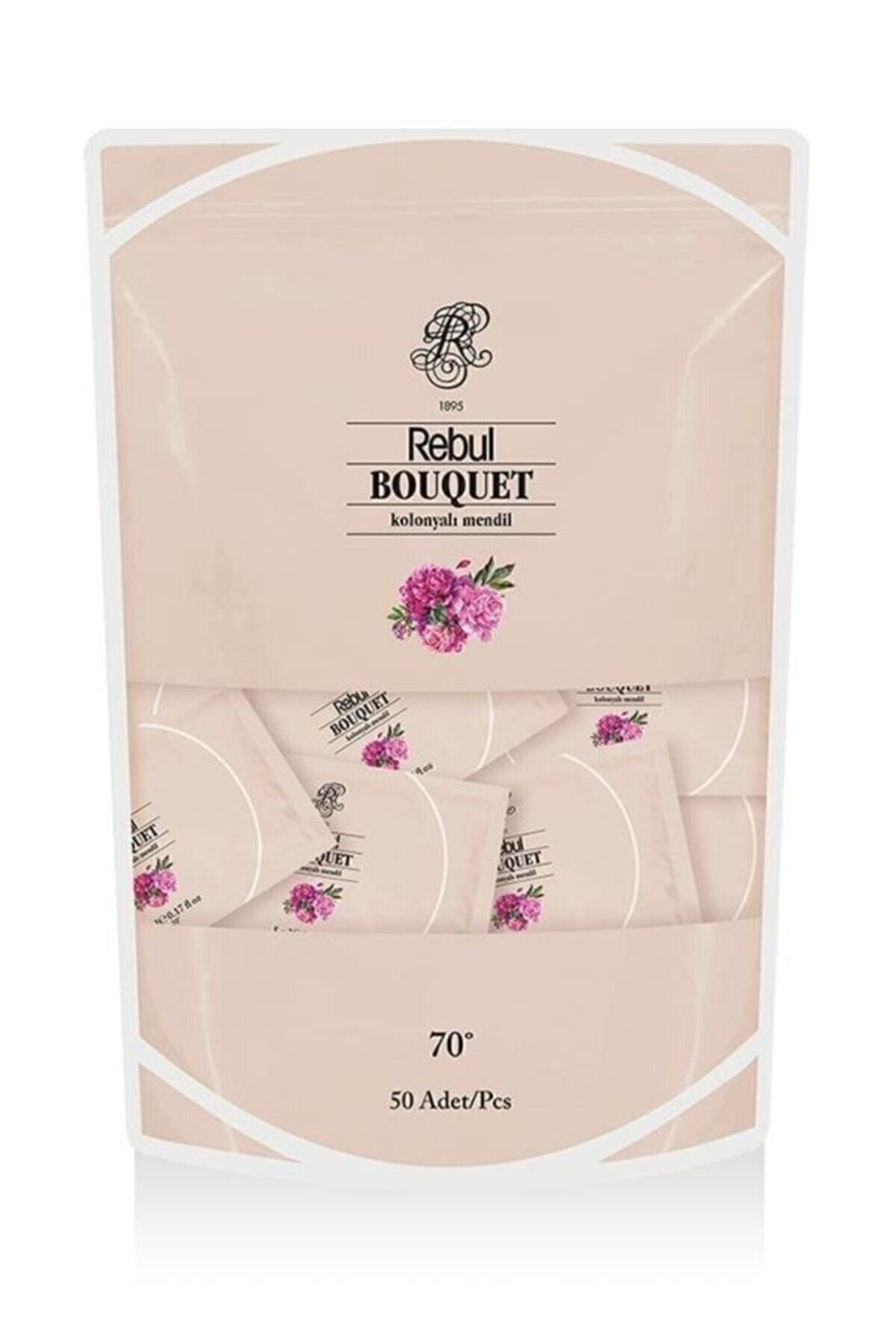 Rebul Bouquet 50lı Kolonyalı Mendıl Poset-