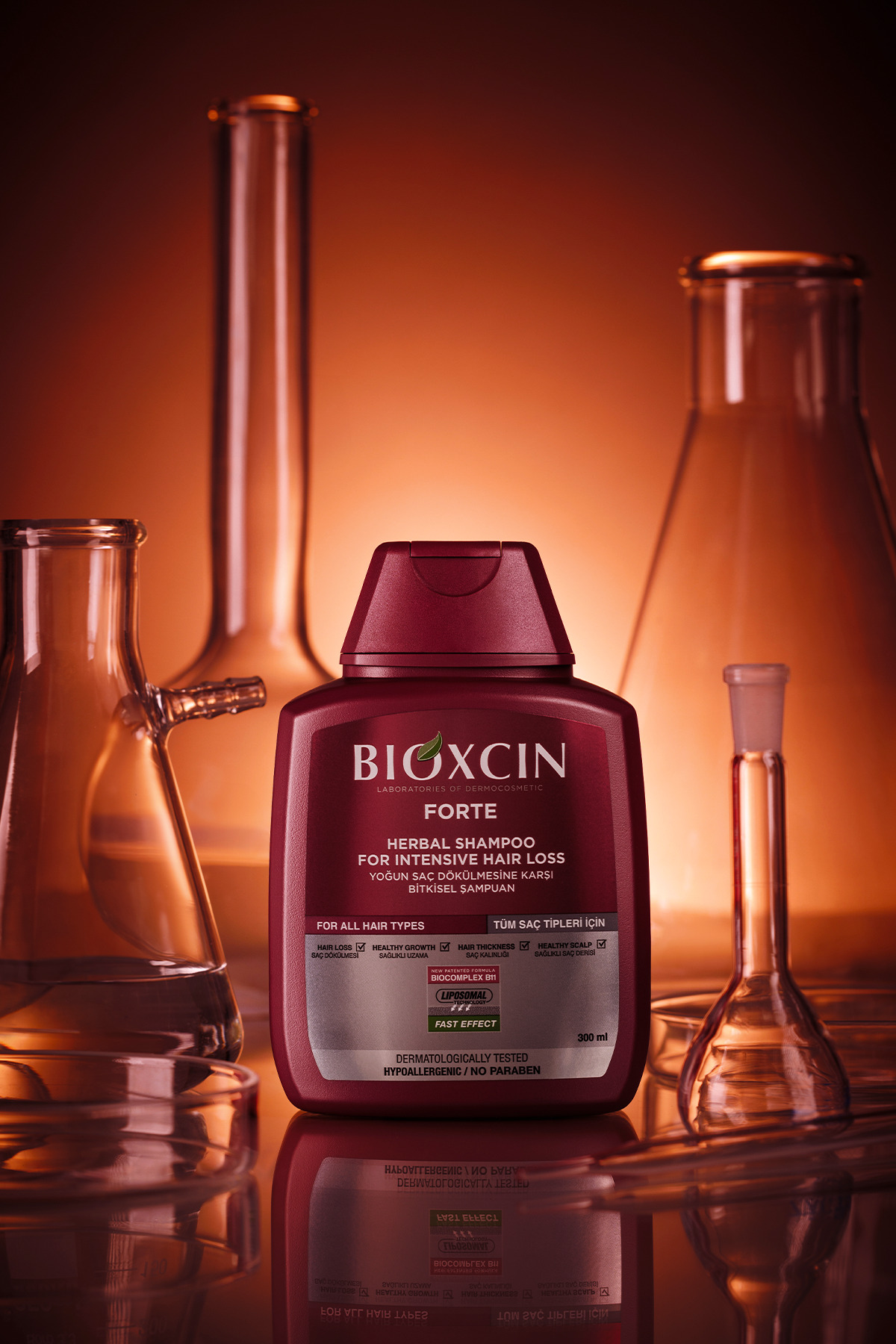BİOXCİN FORTE ŞAMPUAN TÜM SAÇ TİPLERİ IÇİN 3X300ML-