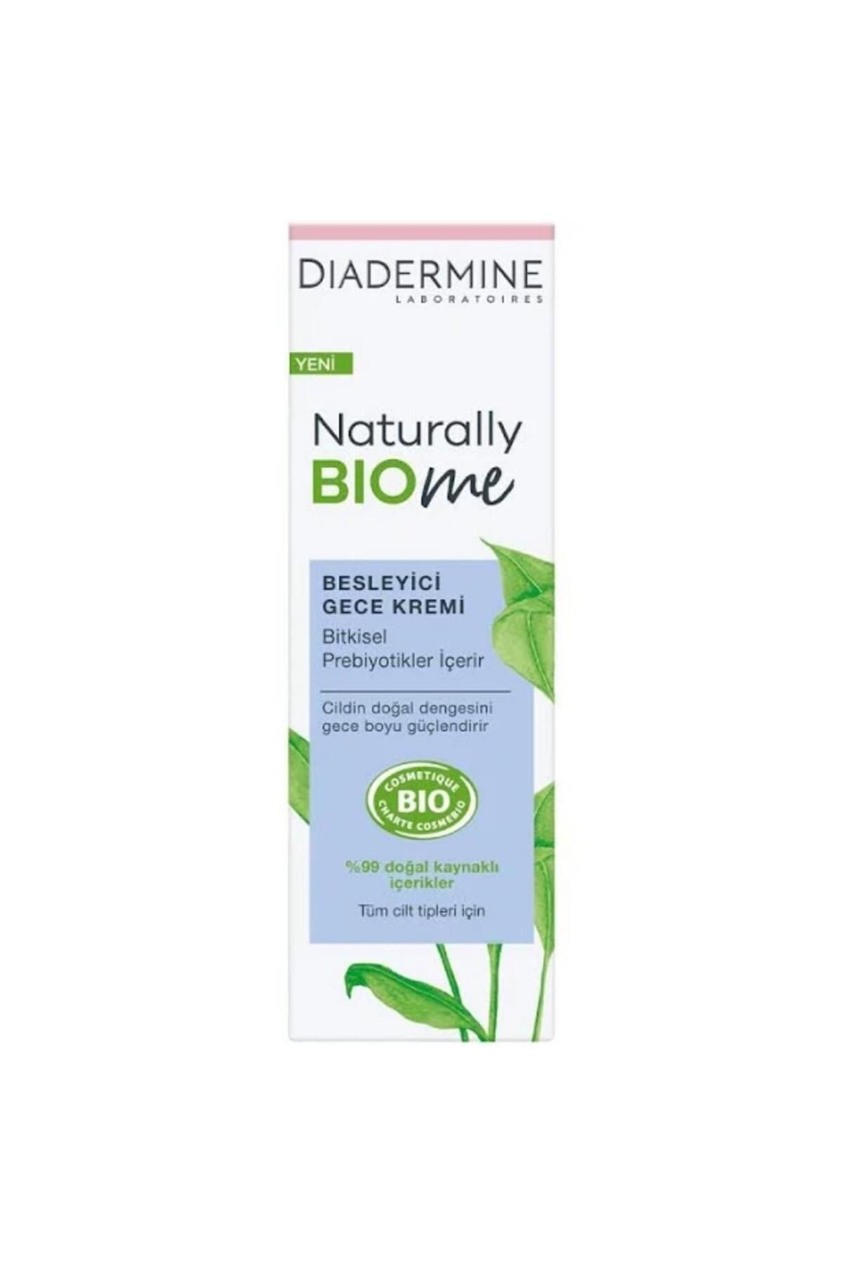 DİADERMİNE NATURALLY BİO ME BESLEYİCİ GECE KREMİ 50ML-