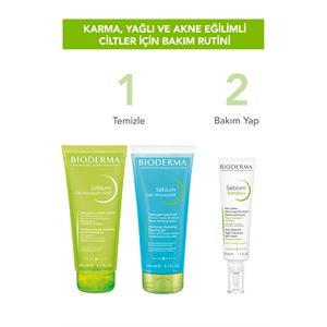 BİODERMA SÉBİUM FOAMİNG YÜZ TEMİZLEME JELİ 200ML-