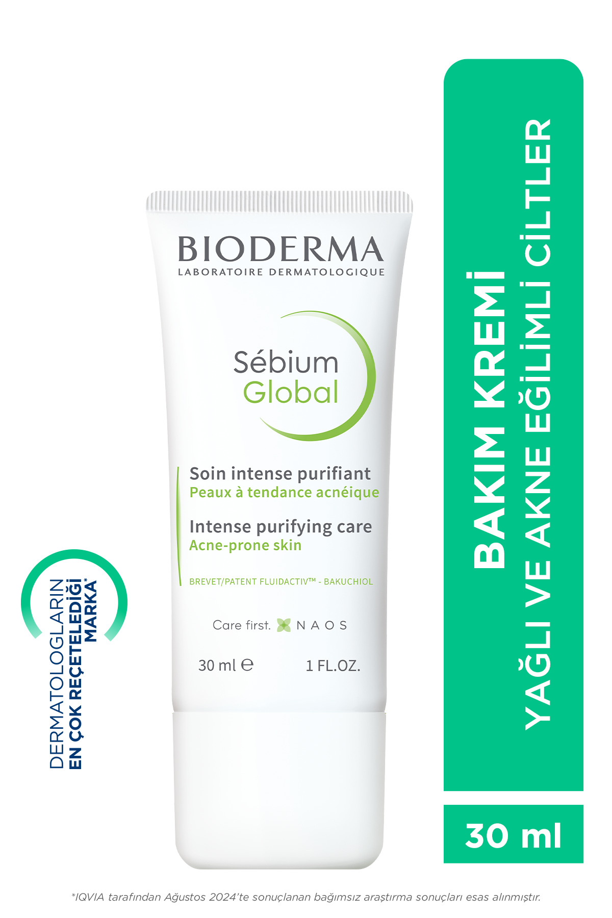 BİODERMA SEBİUM  GLOBAL KARMA VE YAĞLI CİLTLER 30 ML-