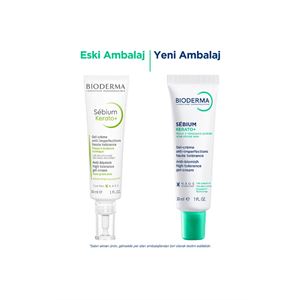 BİODERMA SEBİUM KERATO AKNEYE EĞİLİMLİ CİLTLER İÇİN BAKIM KREMİ 30ML-