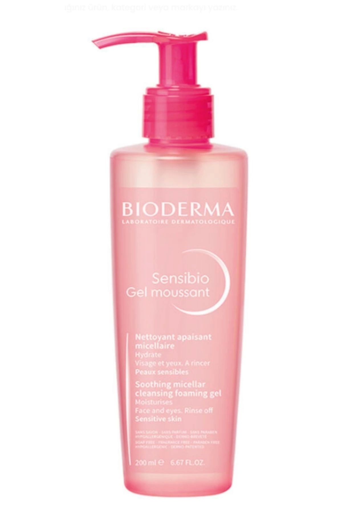 BİODERMA SENSİBİO HASSAS CİLTLER İÇİN YÜZ YIKAMA JELİ 200 ML-