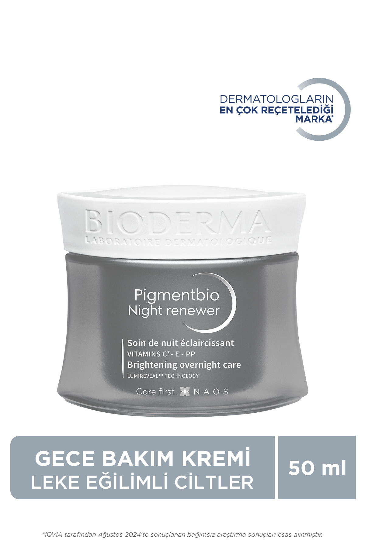 BİODERMA PİGMENTBİO GECE KREMİ 50 ML-