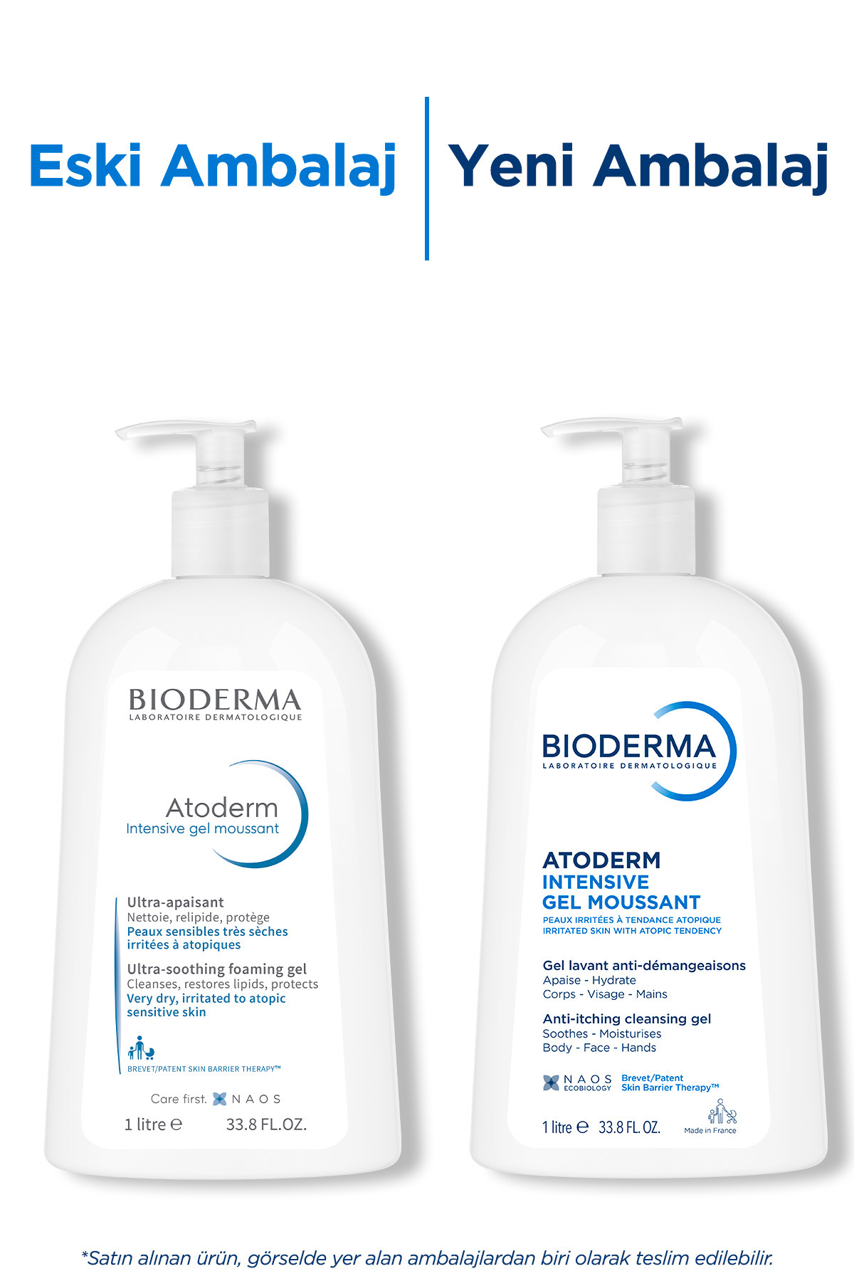 BİODERMA ATODERM INTENSİVE FOAMİNG GEL 1L-