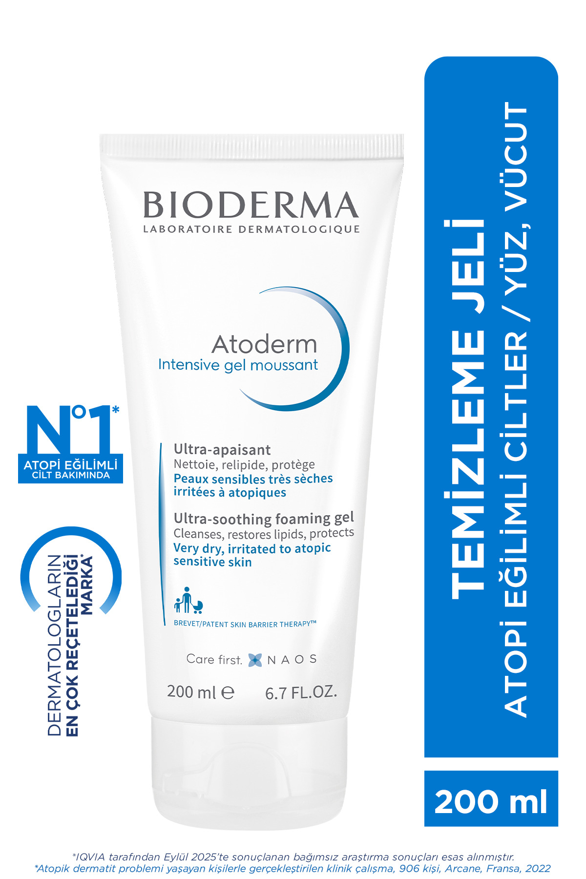 BİODERMA ATODERM INTENSİVE FOAMİNG GEL 200 ML-