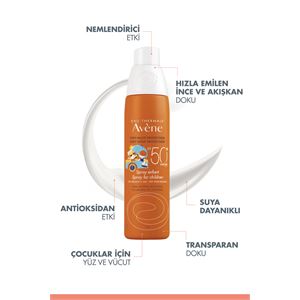AVENE SUN CARE SPF 50+ ÇOCUKLAR IÇİN SPREY 200 ML-