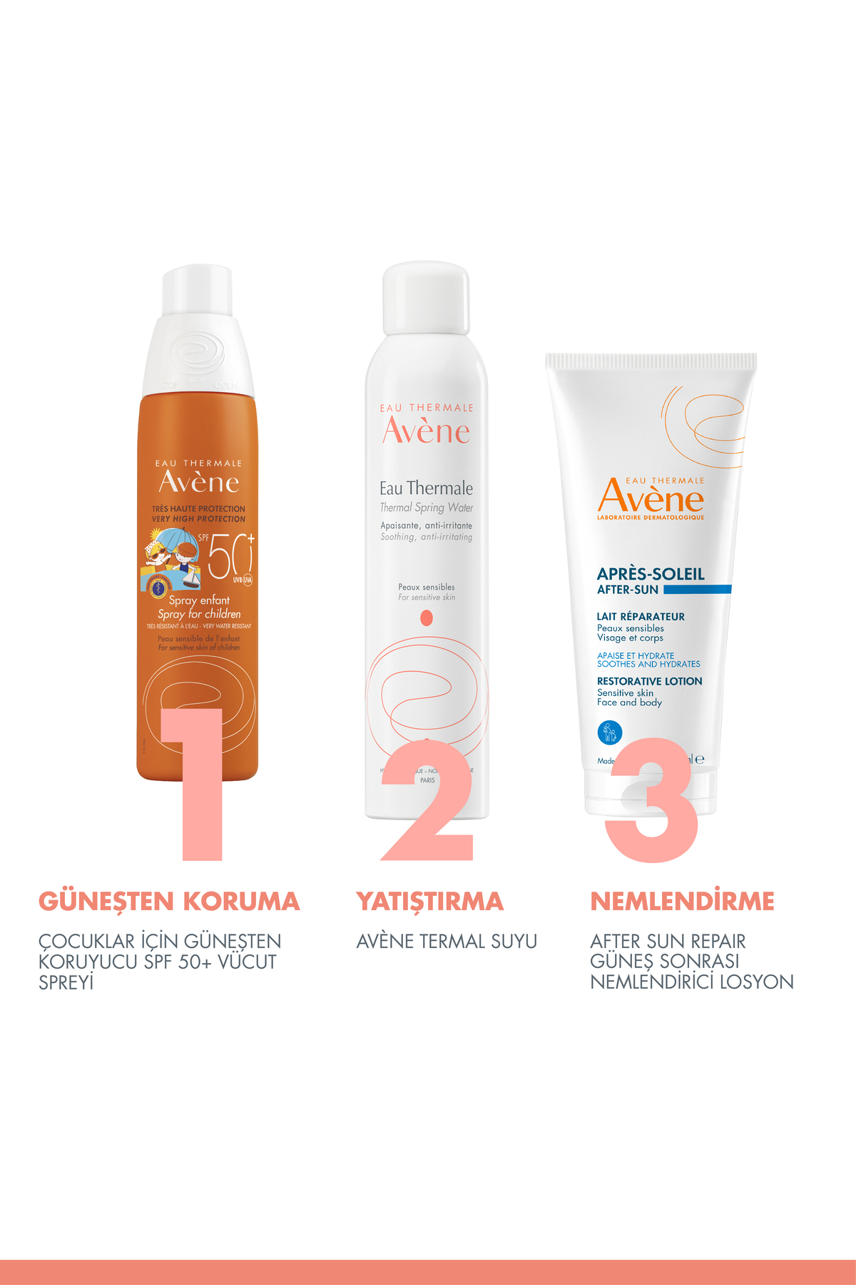 AVENE SUN CARE SPF 50+ ÇOCUKLAR IÇİN SPREY 200 ML-