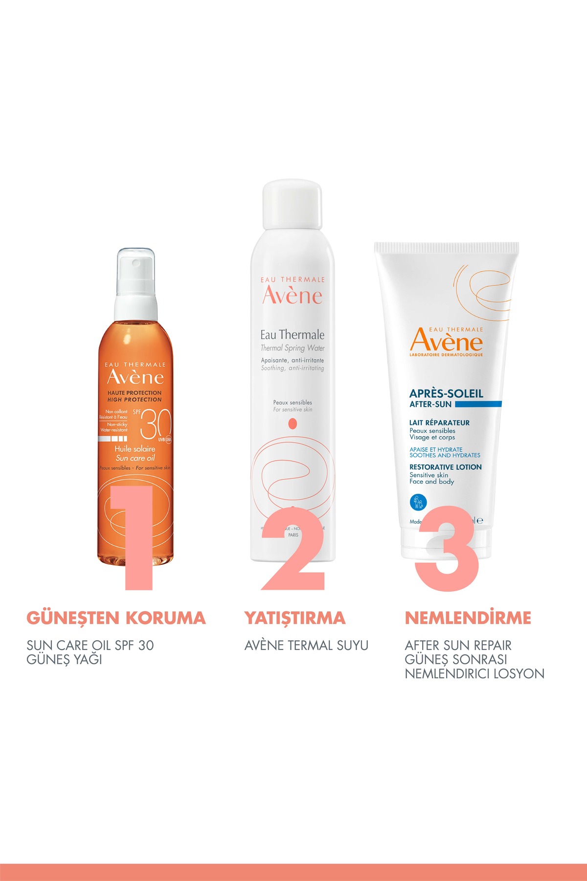 AVENE SUN HUİLE SOLAİRE SPF30 GÜNEŞ YAĞI 200 ML-