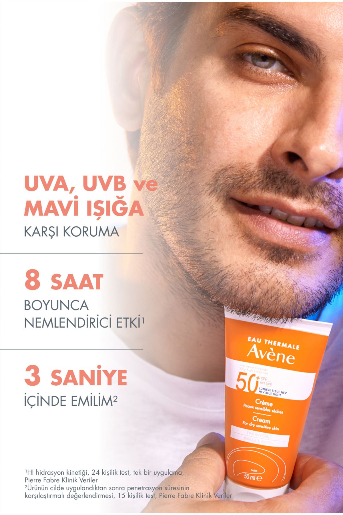 Avene Crème sans Spf50+ 50 Ml-