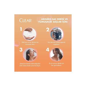 CLEAR WOMEN KEPEĞE KARŞI ETKİLİ ŞAMPUAN KİL TERAPİ-