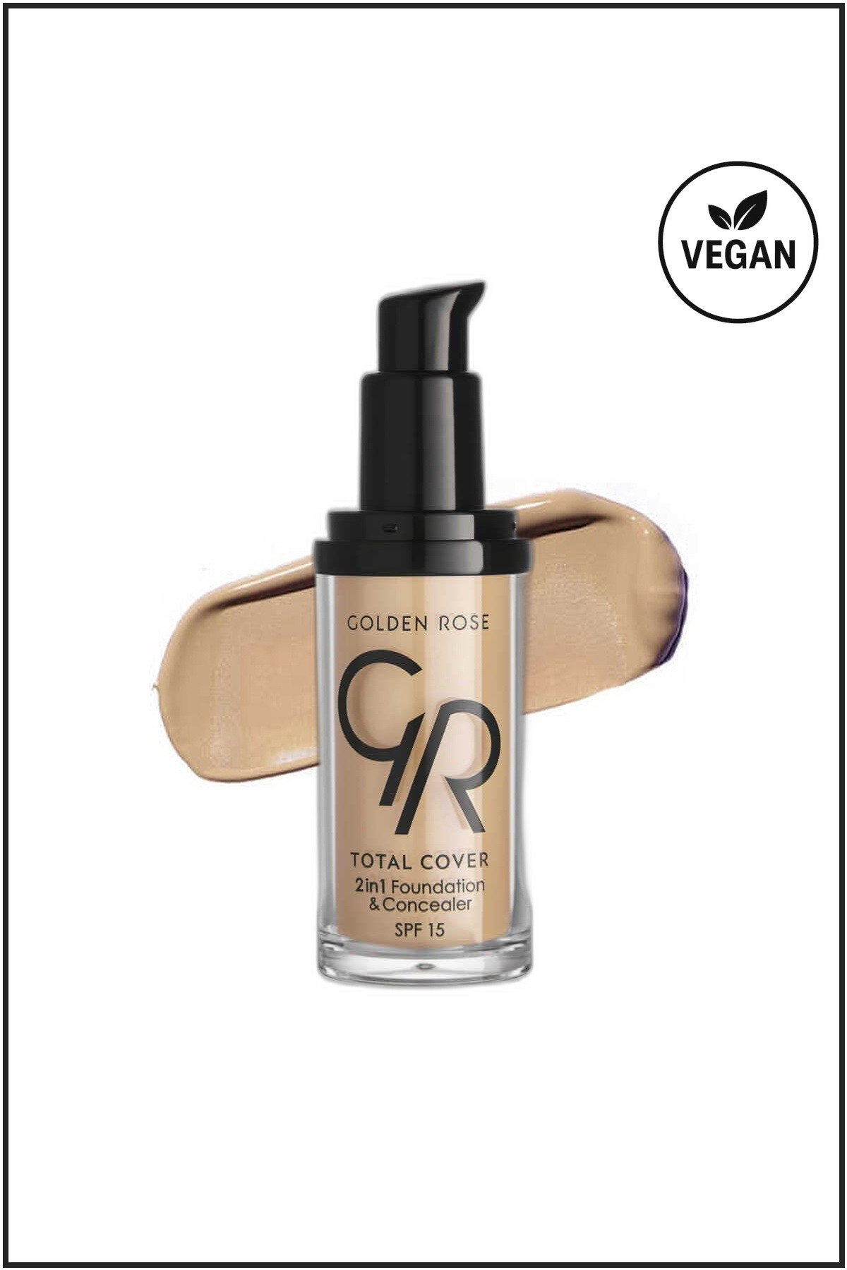 GOLDEN ROSE  TOTAL COVER 2&1 FOUND.CONCEALER 05-