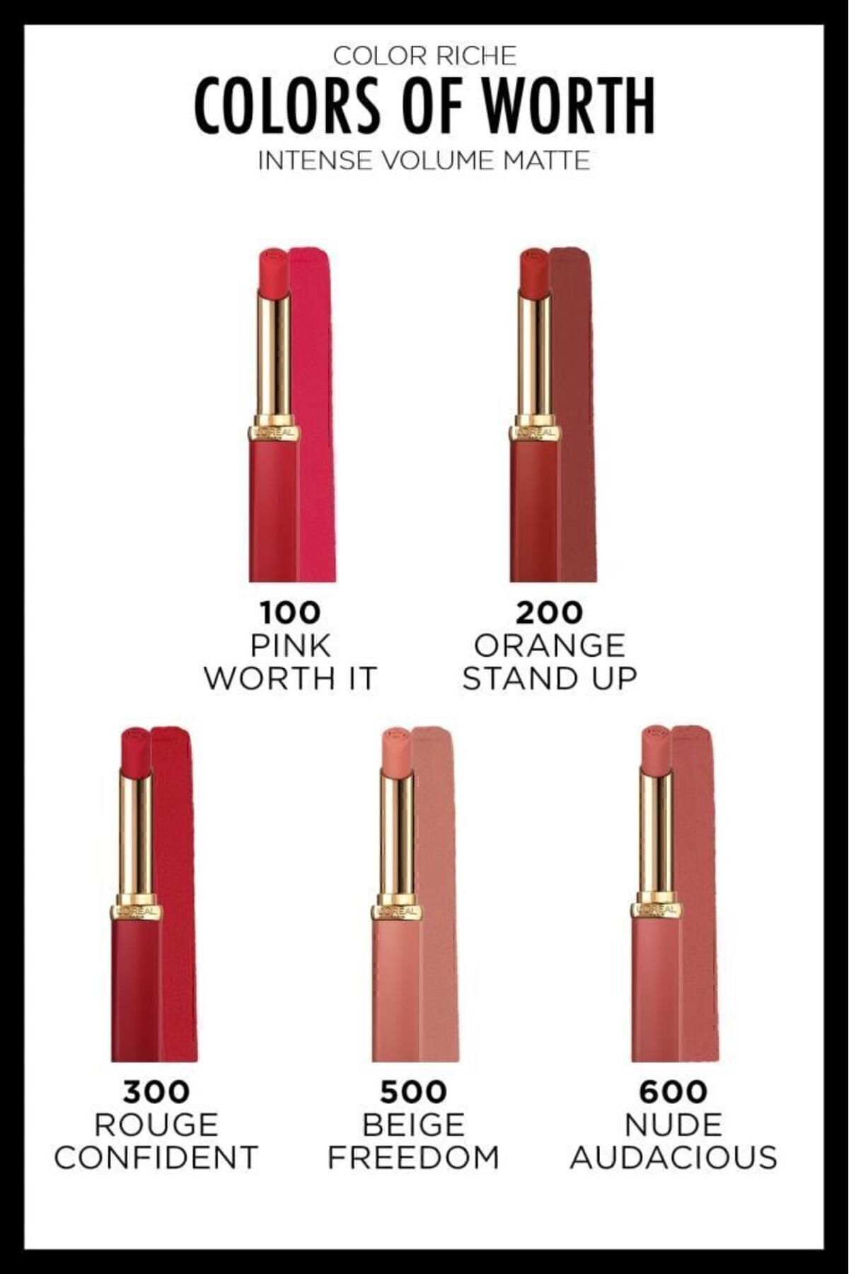 LOREAL PARİS COLOR RİCHE COLORS OF WORTH 500 BEİGE-