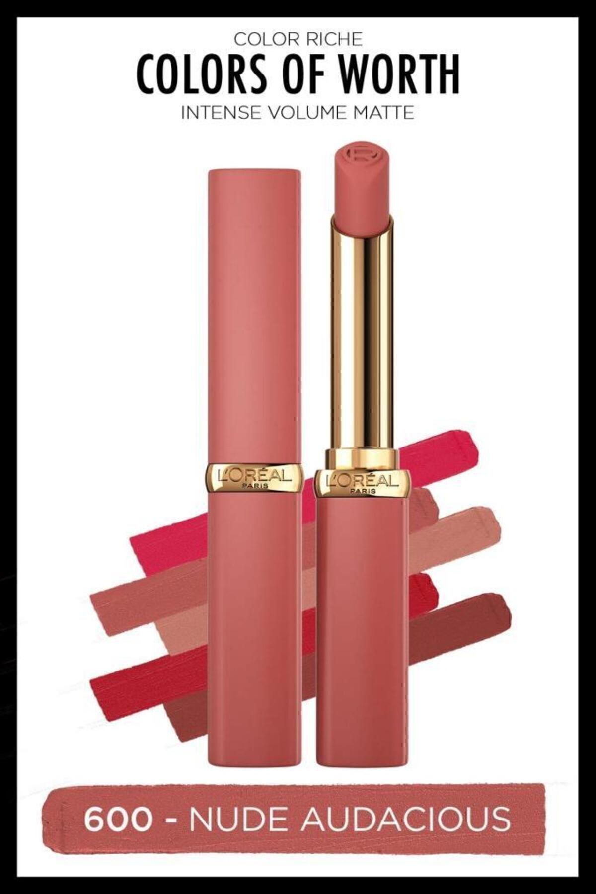 LOREAL PARİS COLOR RİCHE COLOR  WORTH RUJ 600 NUDE-