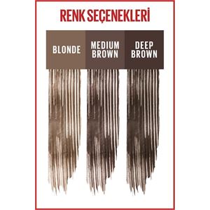 MAYBELLİNE NEW YORK TATTOO BROW 36H STYLNG GEL 250 BLONDE-
