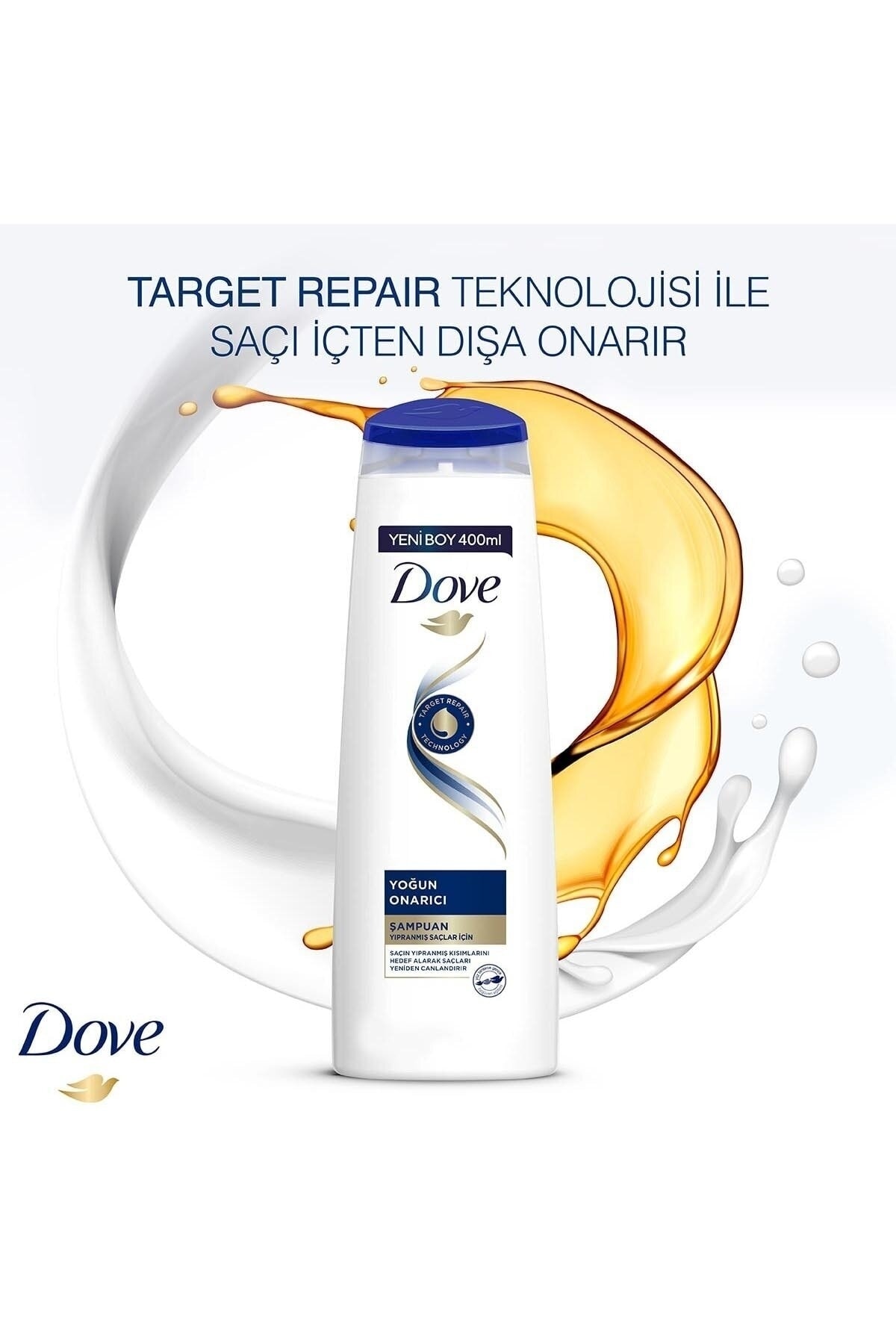 DOVE YOĞUN ONARICI ŞAMPUAN 400 ML-