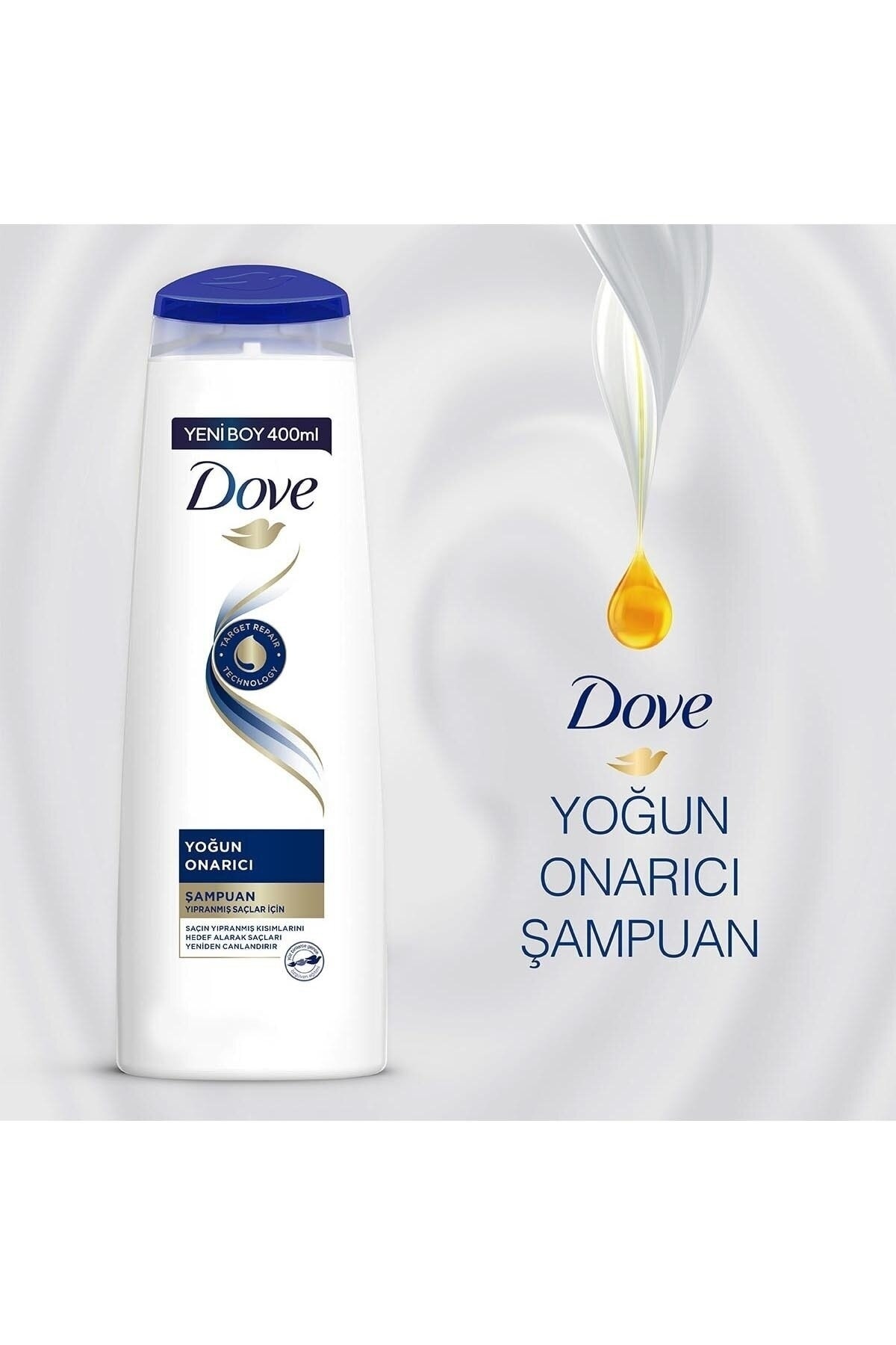 DOVE YOĞUN ONARICI ŞAMPUAN 400 ML-