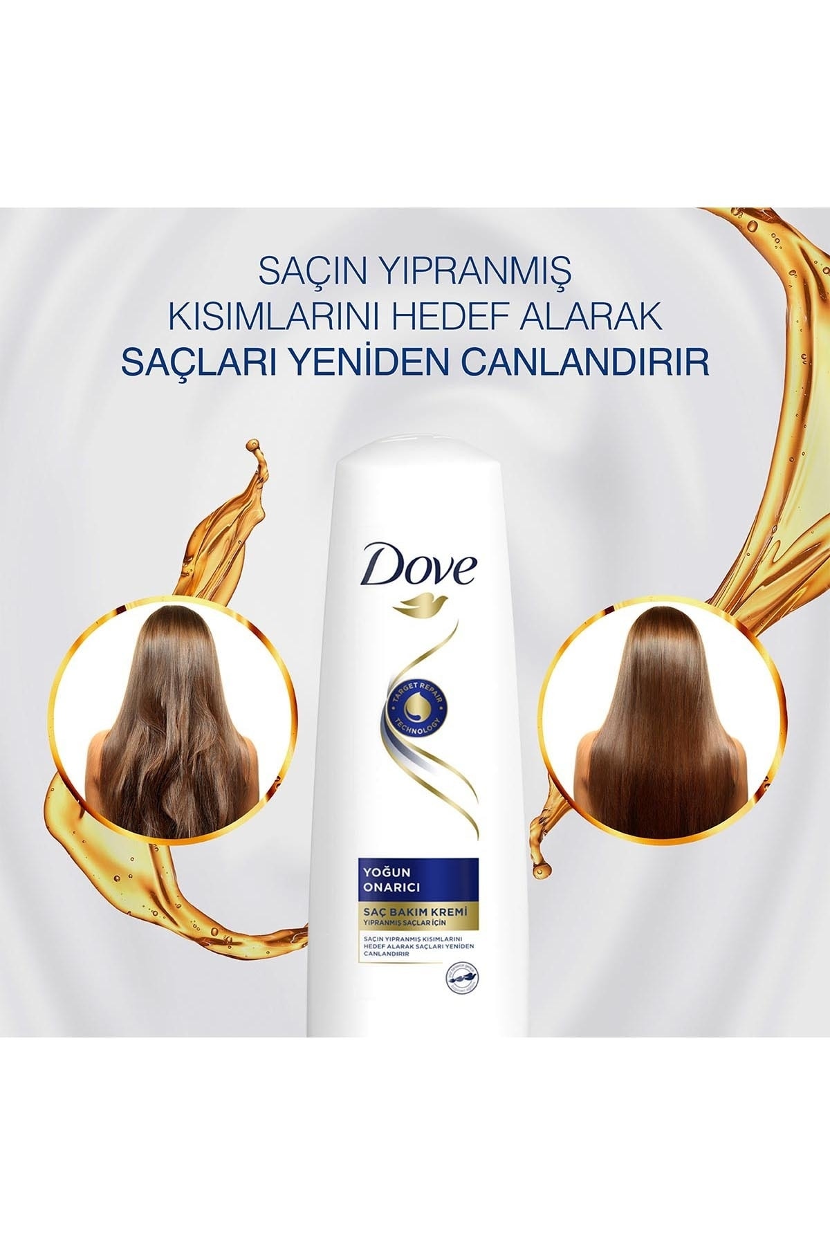 DOVE ULTRA CARE SAÇ BAKIM KREMİ YOĞUN ONARICI 350M-