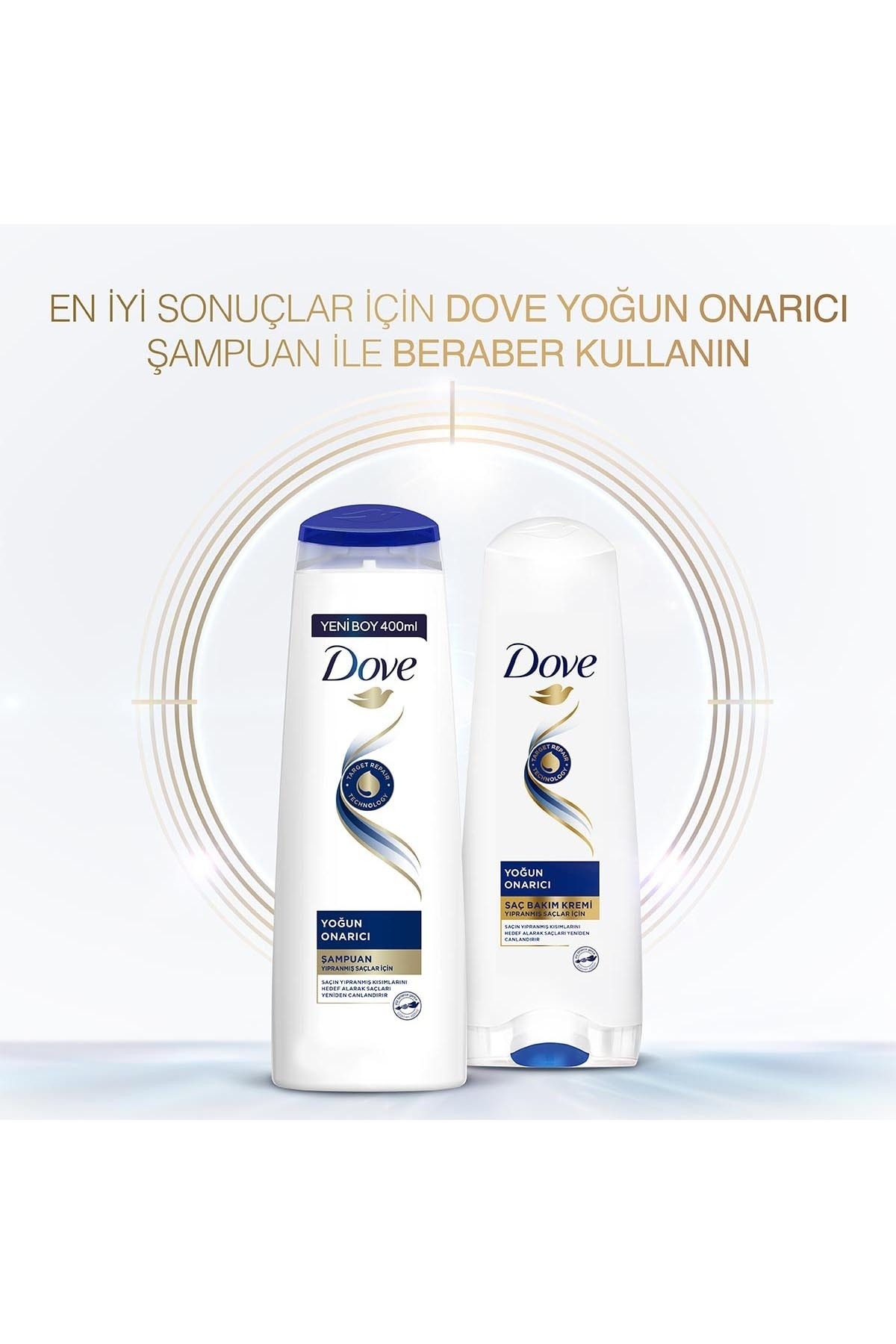 DOVE ULTRA CARE SAÇ BAKIM KREMİ YOĞUN ONARICI 350M-