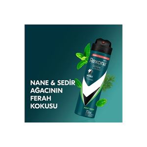 REXONA MEN ERKEK SPREY DEODORANT MİNT FRESH-