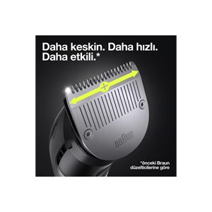 BRAUN MGK7320 ERKEK BAKIM KİTİ 10U1 ARADA ŞEKİLENDİRİCİ-