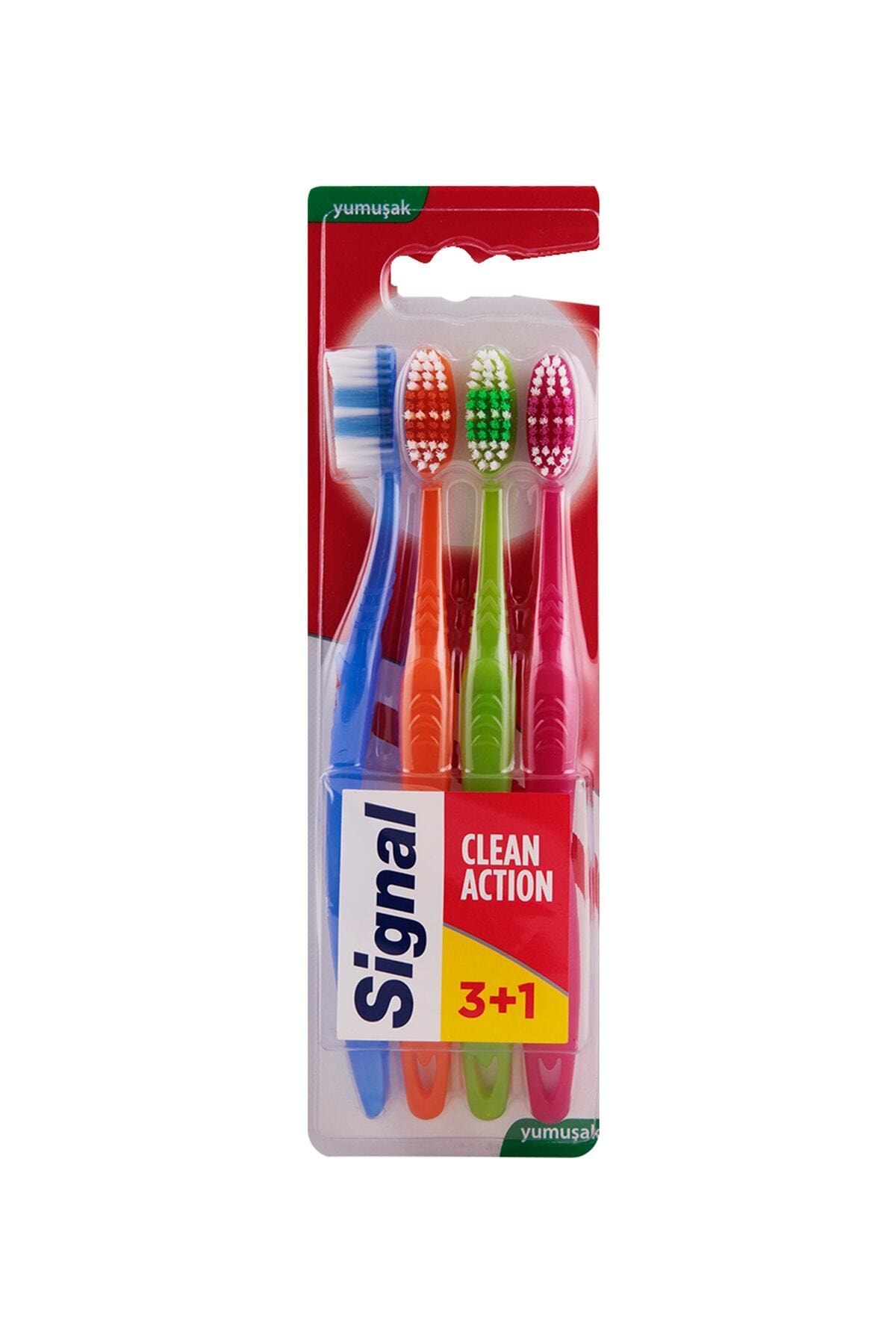 SİGNAL CLEAN ACTİON DİŞ FIRÇASI 3+1-