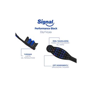 SİGNAL SİGNAL PERFO BLACK 1+1 DİŞ FIÇASI-