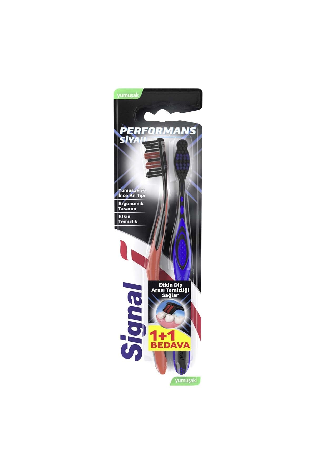 SİGNAL SİGNAL PERFO BLACK 1+1 DİŞ FIÇASI-
