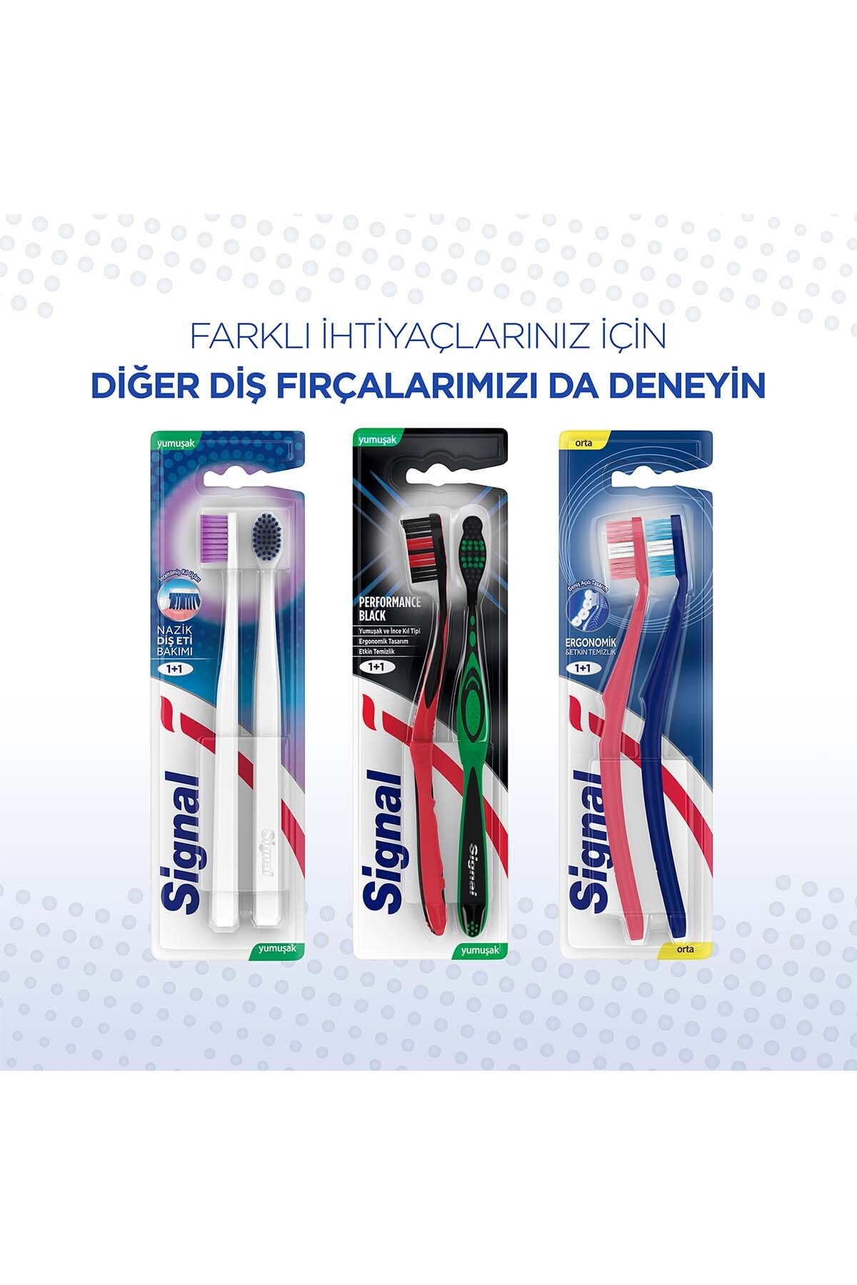 SİGNAL SİGNAL PERFO BLACK 1+1 DİŞ FIÇASI-