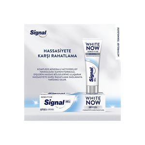 SİGNAL WHİTE NOW DİŞ MACUNU SENSİTİVE 3 KAT BEYAZ-