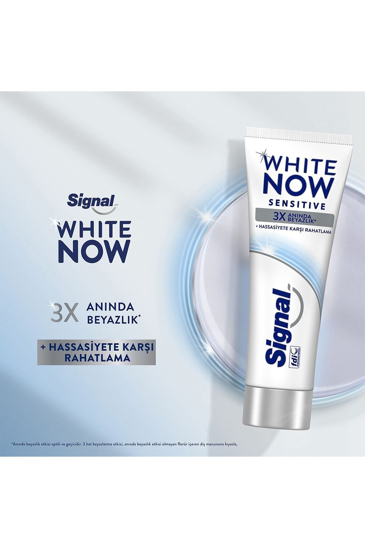 SİGNAL WHİTE NOW DİŞ MACUNU SENSİTİVE 3 KAT BEYAZ-