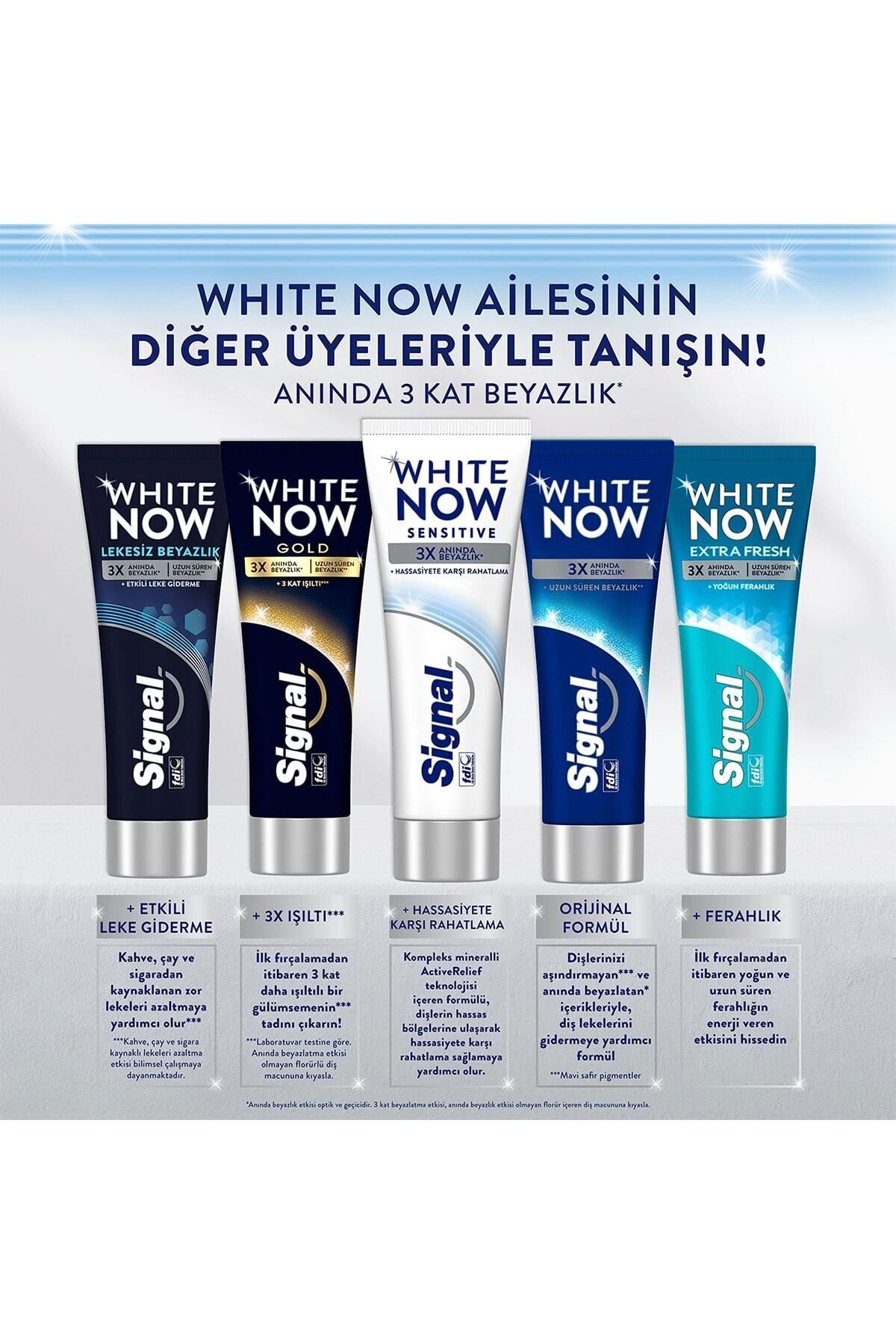 SİGNAL WHİTE NOW DİŞ MACUNU SENSİTİVE 3 KAT BEYAZ-