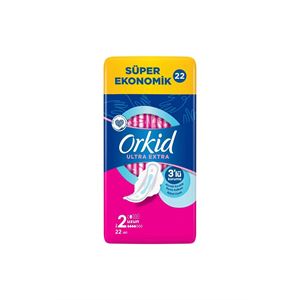 ORKİD ULTRA EKSTRA  UZUN 22 ADET SÜPER HİJYENİK PED-