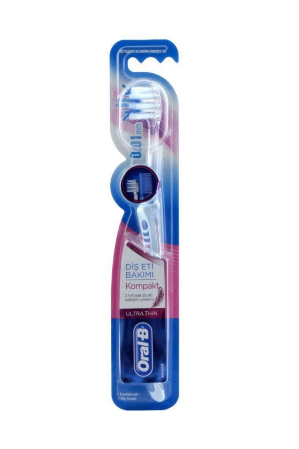 ORAL-B ULTRA THİN KOMPAKT EXTRA SOFT YUMUŞAK SİYAH-