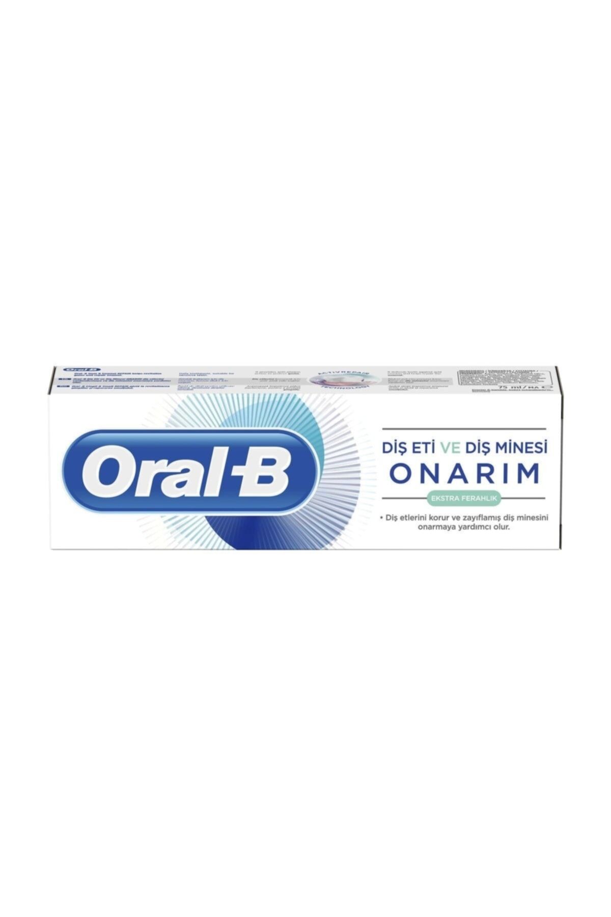 ORAL-B DİŞ ETİ VE MİNESİ PRO ONARIM EKSTRA FERAHLI-