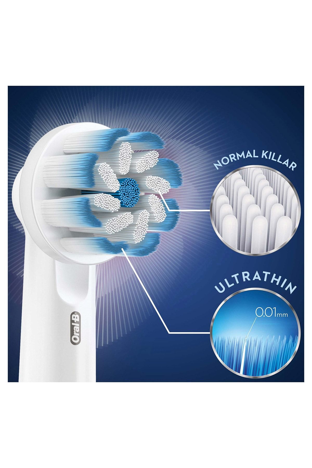 ORAL-B DİŞ FIRÇASI YEDEK BAŞLIĞI SENSİTİVE 2Lİ-