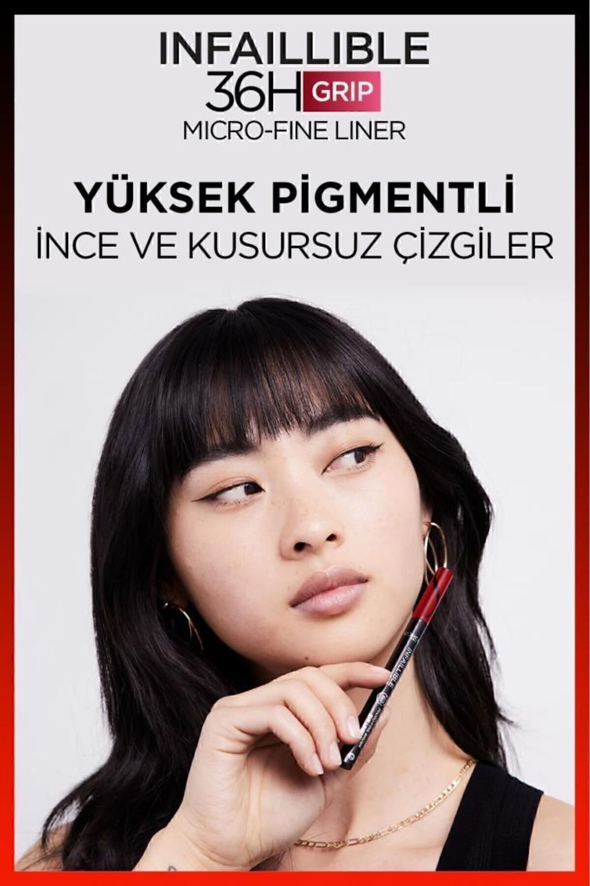 LOREAL PARİS INFAİLLİBEL GRİP MİCRO FİNE EYELİNER 03-