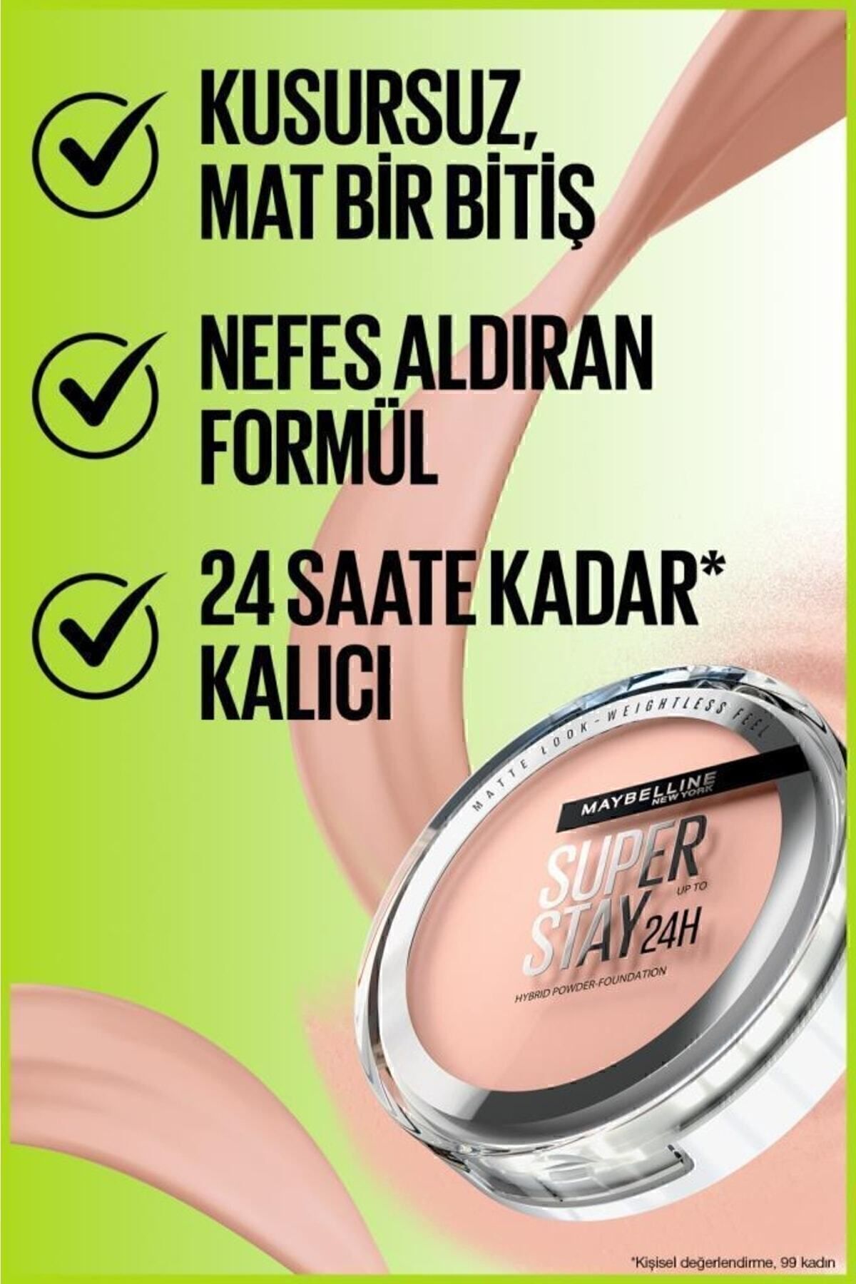 MAYBELLİNE NEW YORK SUPERSTAY HİBRİT PUDRA 10-