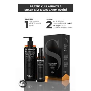 SİEM MAN-DIMENSION 3/1 SHAMPOO & CONDİTİONER&BODY 300ML-