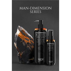 SİEM MAN-DIMENSION 3/1 SHAMPOO & CONDİTİONER&BODY 300ML-