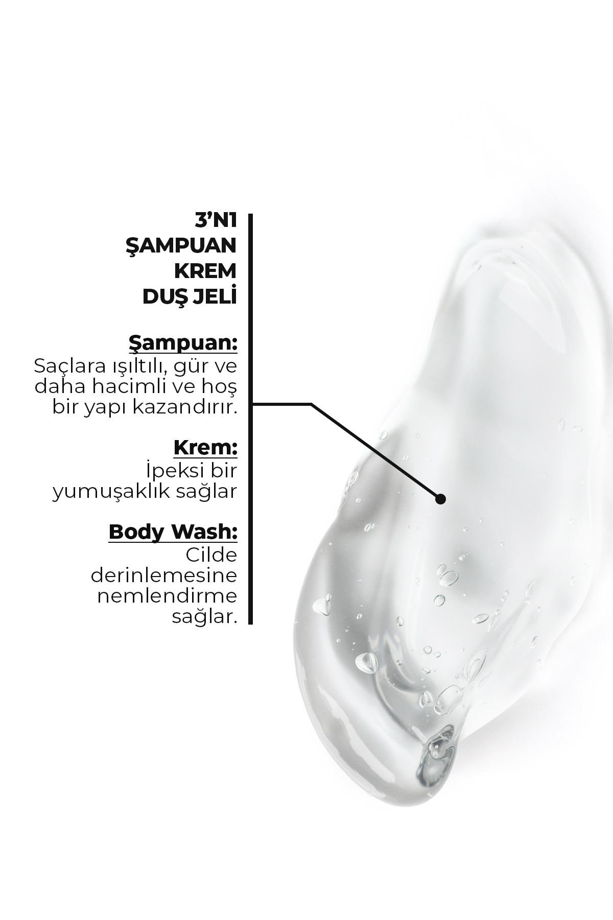SİEM MAN-DIMENSION 3/1 SHAMPOO & CONDİTİONER&BODY 300ML-